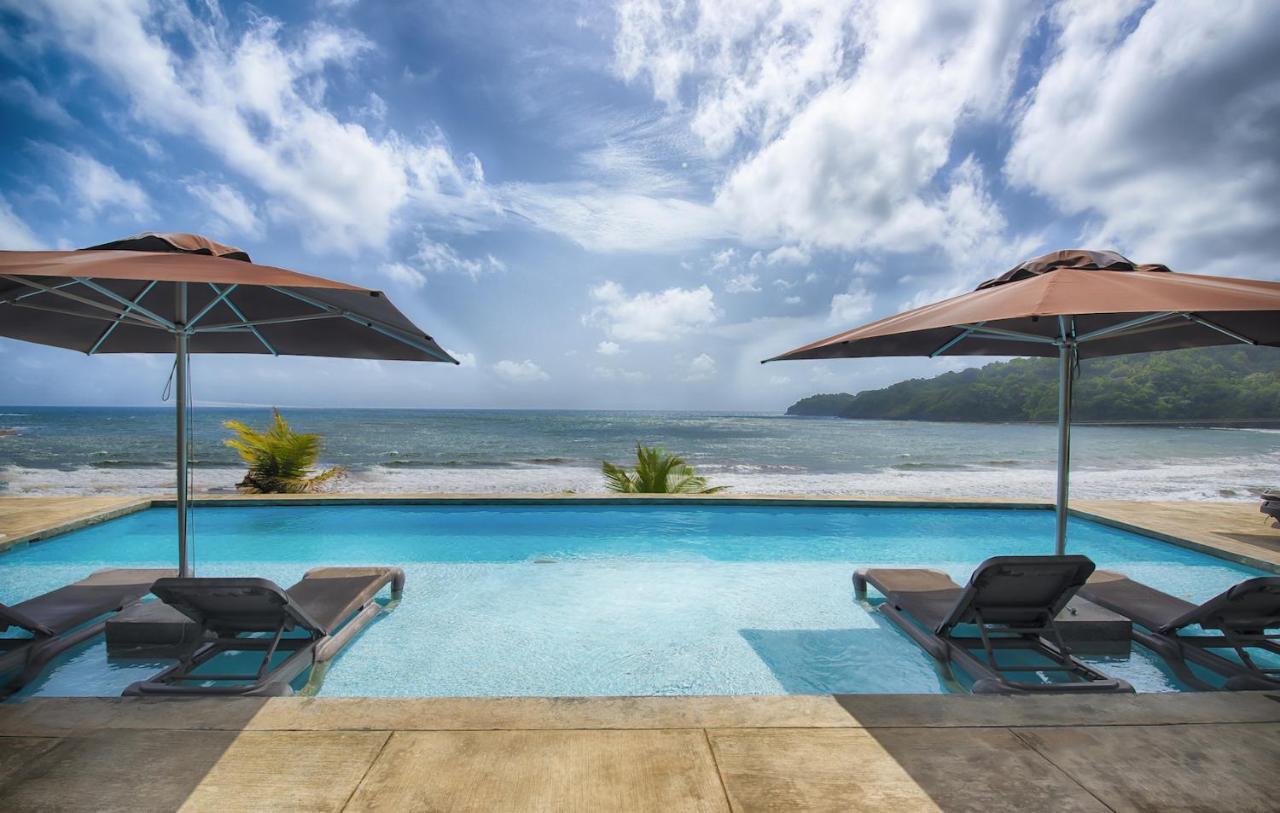 Pagua Bay House - Oceanfront Cabana'S Маріго Екстер'єр фото
